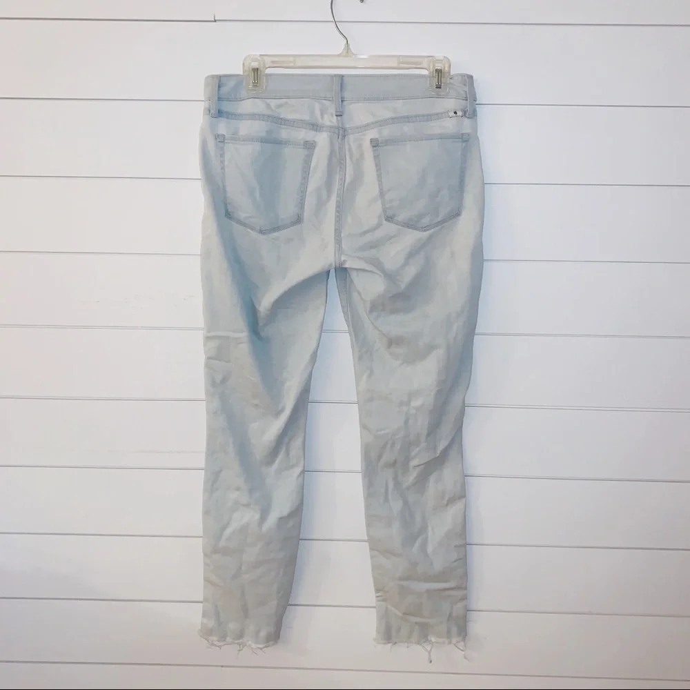 Lucky brand distressed Lolita capri jeans!